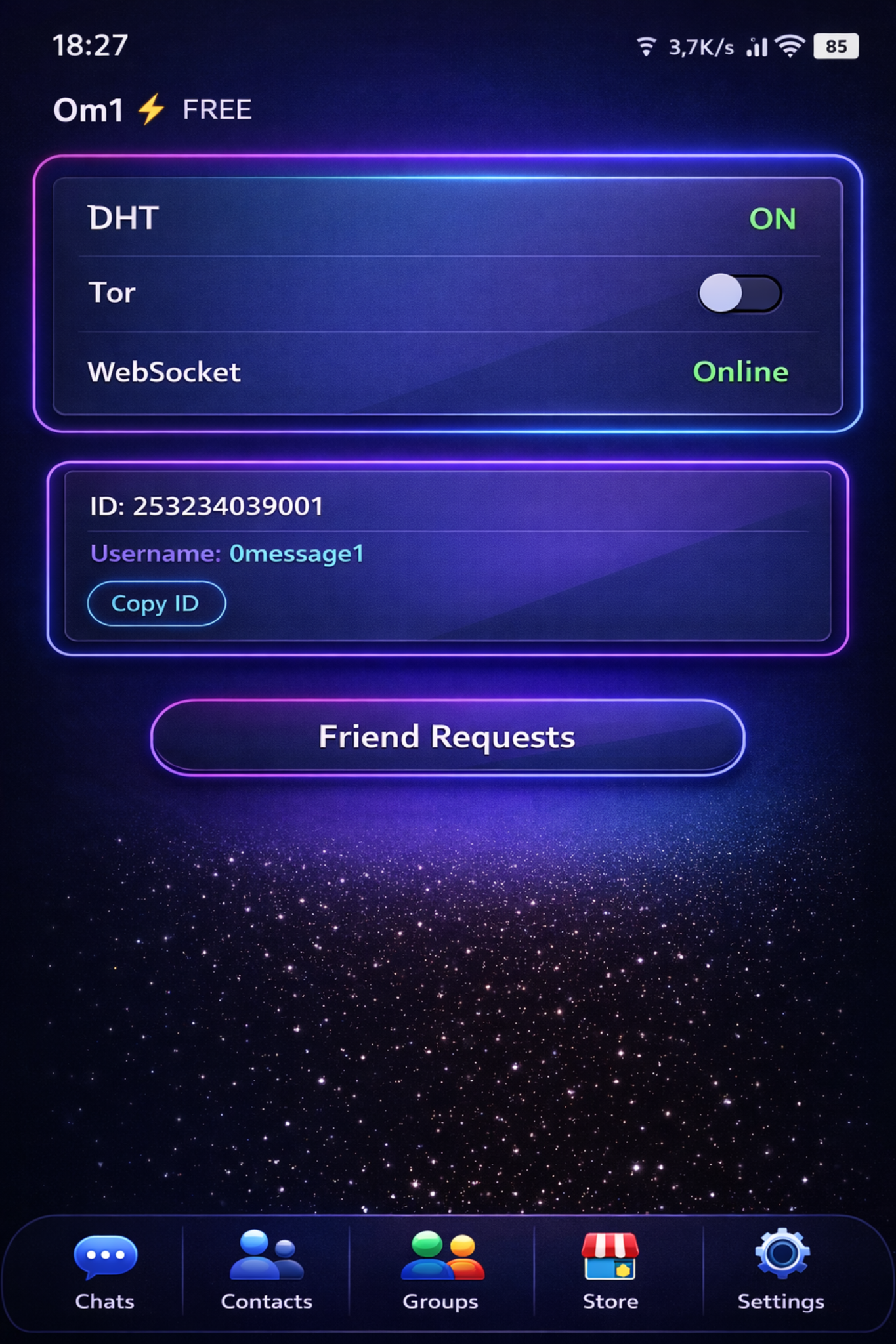 0message1 app preview